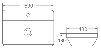 Chậu rửa lavabo Dobidos DL016VJ