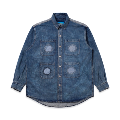 4-Hole Puncher Denim Shirts