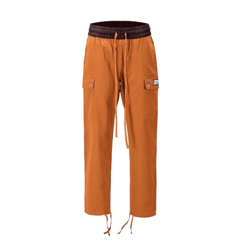 Tie Cargo Long Pants