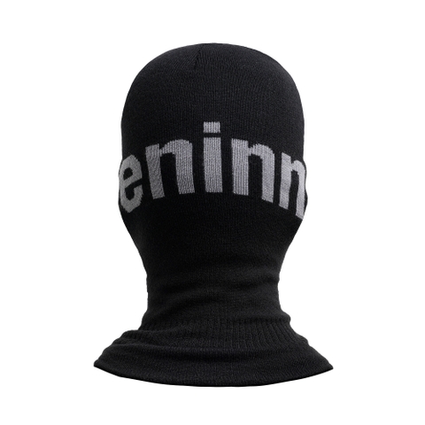 Knitted Wordmark Ski Mask