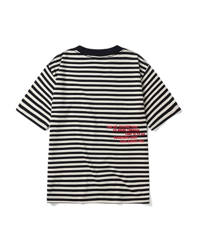 Striped Logo Tee
