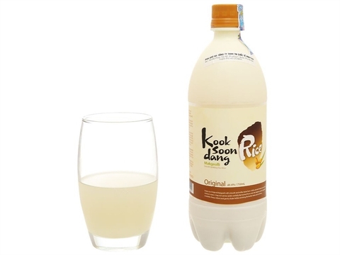Rượu Gạo Kook Soon Dang Makgeolli Truyền Thống 6% Chai 750ml