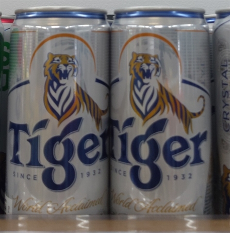 Bia Tiger Crystal 330ml
