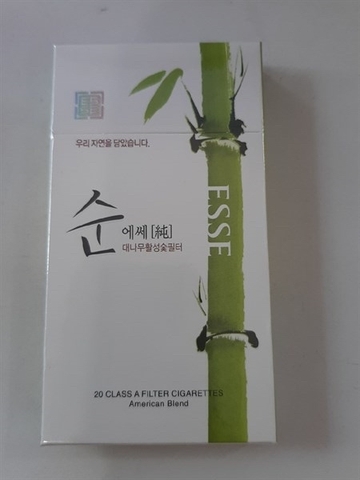 THUỐC LÁ ESSE XANH TRÚC