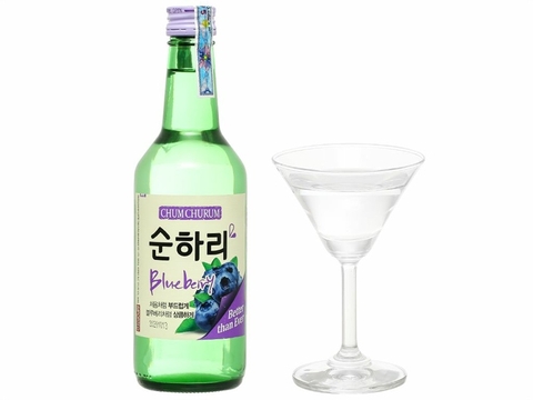 Rượu Soju Chumchurum Vị Việt Quất 12% 360ml