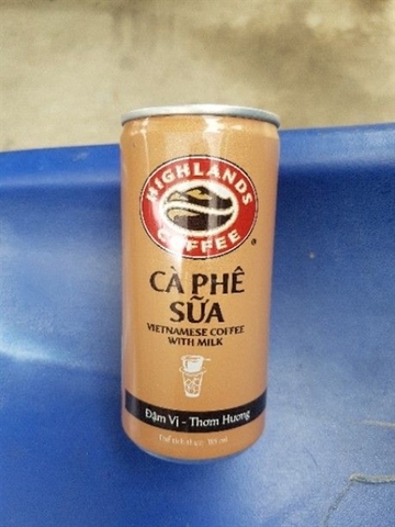 Cà phê đá Highlands Coffee lon 135ml