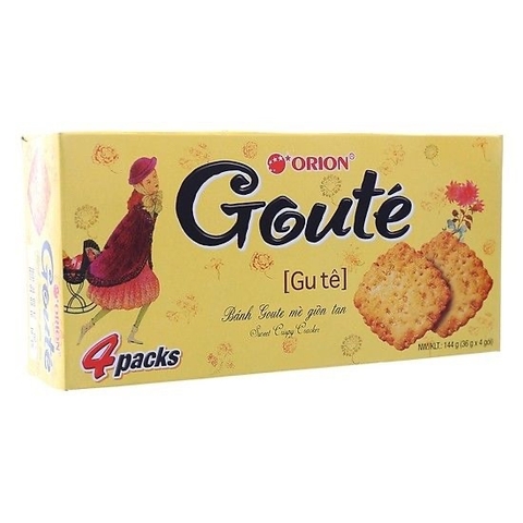 Bánh Goute Orion 4 gói / Hộp