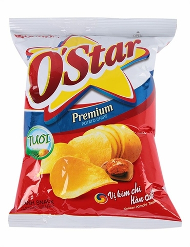 Bánh O'star Kim Chi 30g