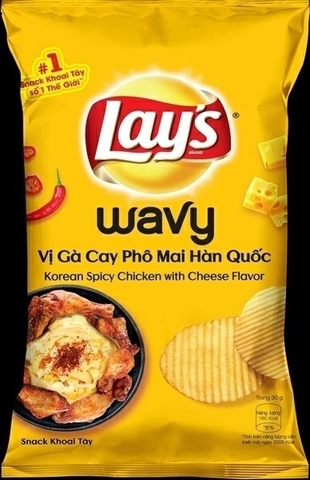 Snack LAY's gà cay vị phô mai 90G
