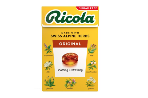 AN) Viên ngậm thảo mộc Ricola Original không đường