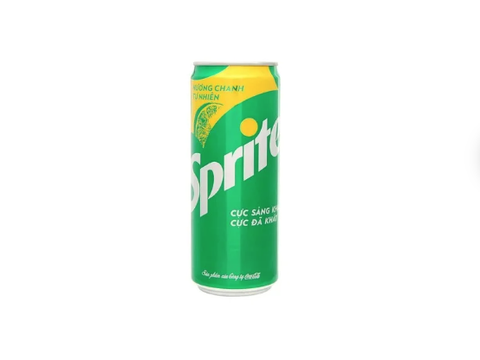 Coca) Sprite Sleek hương chanh 320ml