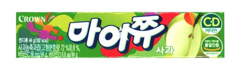 Crown) Kẹo mềm Mychoo (Táo) 44g