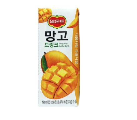 DELMONTE Xoài 190ML 롯데 델몬트 망고