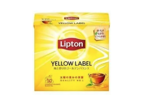 DKSH) LIPTON Trà Nhãn Vàng 50 gói x 2g   - JAPAN