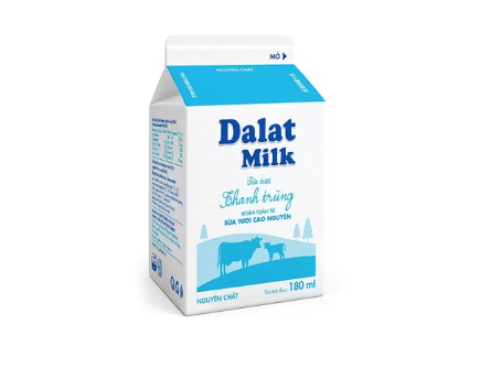 ĐL Milk) Sữa tươi thanh trùng 180 ml