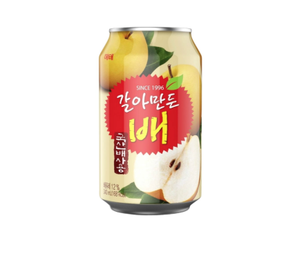 HAITAI NƯỚC SODA LÊ 갈아만든배 340ML*24