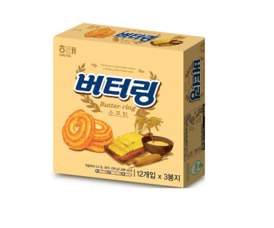 Haitai) Bánh quy bơ vòng 238g