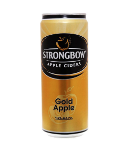 HP) Strongbow cider gold 330ml (lon)