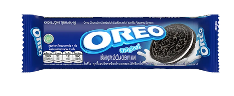 KinhDo) Bánh Quy Oreo Vị Kem Socola 64.4G