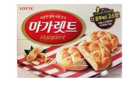 Lotte ) Bánh Margarets Original 352g