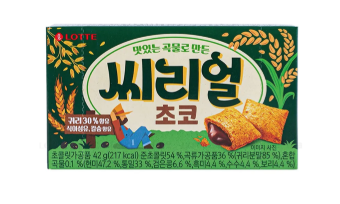 Lotte) Bánh socola cereal 42g