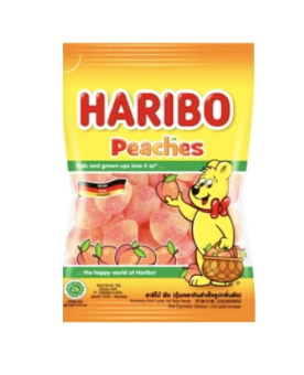 AN) Kẹo dẻo Haribo Peaches 80g