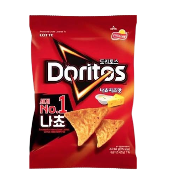 Lotte) Snack Doritos (Phomai nacho) 84g