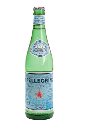 Nước khoáng có ga tự nhiên San Pellegrino 500ml (chai thủy tinh)
