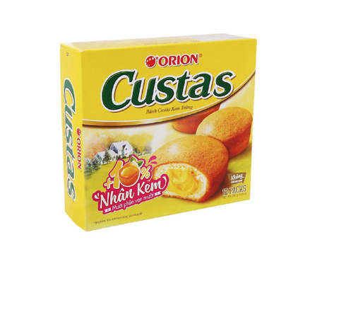OrionVN) Bánh Custas Kem Trứng Hộp 282G
