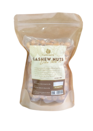 TANU NUTS HẠT ĐIỀU RANG TÁCH VỎ 500G