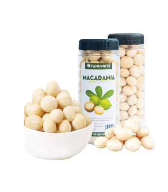 TANU NUTS Nhân hạt macca tách vỏ 500g (túi)