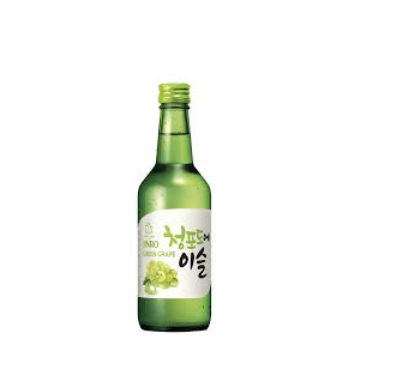 VTC) Rượu Jinro Green Grape Soju (Nho xanh) 360ml