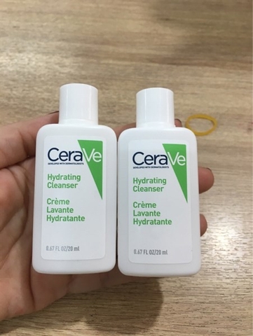 Sữa rửa mặt Cerave cho da khô 20ml