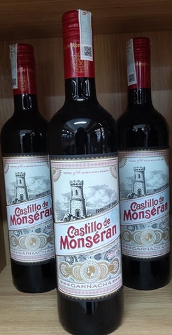 Red wine Castillo de Monserran,Garnacha Red 2021,Spain