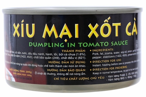 Hộp Xíu Mại Xốt Cà Vissan 200G