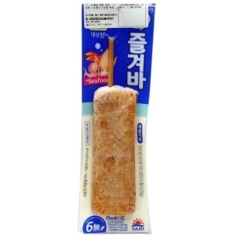 대림 해물즐겨바 70G CHẢ CÁ QUE HẢI SẢN SAJO 70G