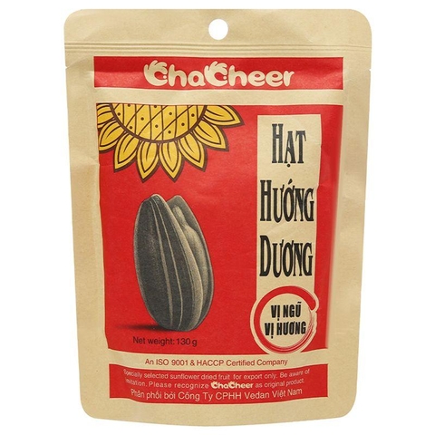 Vedan) Hạt hướng dương chacheer ngũ vị hương 130g
