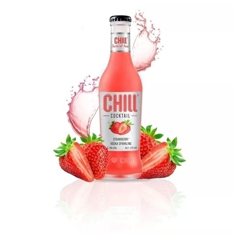 Rượu Chill Strawberry & Vodka 275ml