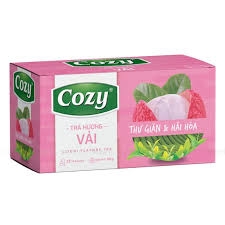 Cozy) Trà túi lọc Hương Vải