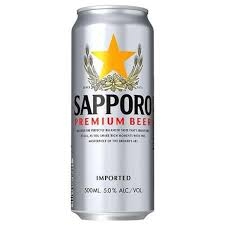 BIA SAPPORO 500ML
