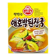 Ottogi Súp tương đậu nành bí ngòi 36g