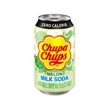 ChupaChups Soda zero sữa dưa lưới 350ml