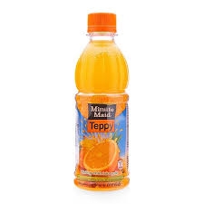 Coca) Nước cam ép Teppy 327ml