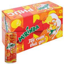 Nước Ngọt Có Gaz Mirinda ((320ml/lon) [K-TOWN| HCM]