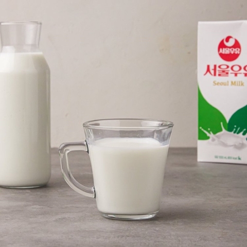 Sữa tươi tiệt trùng SEOUL Dành cho bé 1 tuổi trở lên nhập khẩu Hàn Quốc 200ml*24 hộp