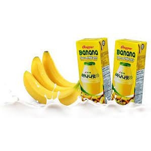 Sữa chuối Binggrae Hàn Quốc 200ml Thức Uống Nhập Khẩu từ Hàn được nhiều người ưa chuộng