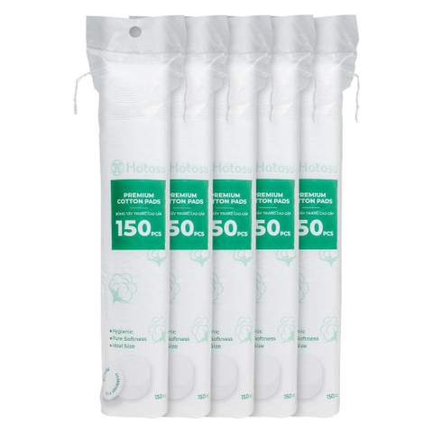 Bông Tẩy Trang Hotosu Cao Cấp 150 Miếng từ thương hiệu Hasaki Sản Phẩm Cam Kết Chính Hãng