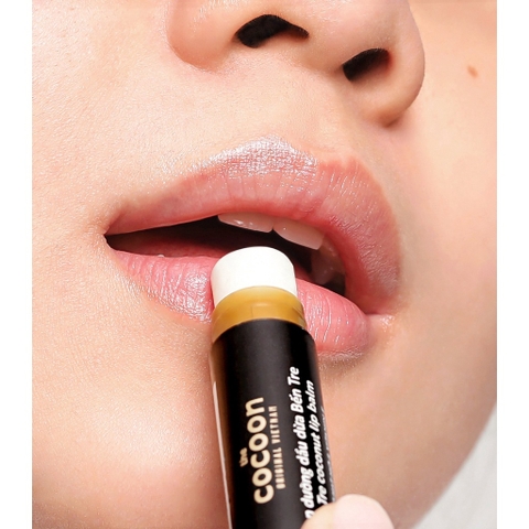 Son dưỡng Cocoon dầu dừa 5g Bến Tre 100% từ thiên nhiên an toàn cho người sử dụng