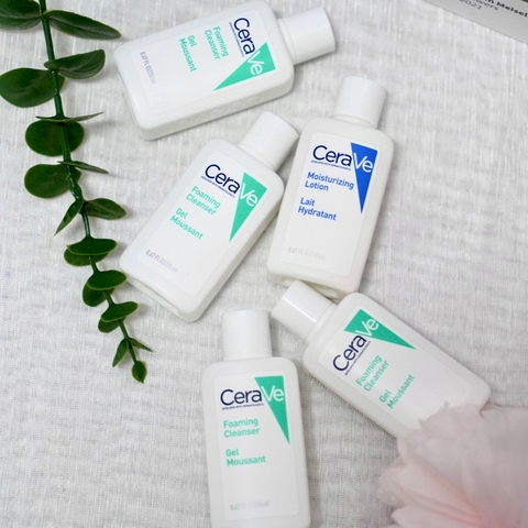 Sữa rửa mặt Cerave 20ml giúp sạch sâu cho da khô và da dầu cam kết chính hãng đến từ Pháp
