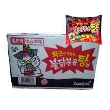 Mỳ gà cay Hàn Quốc Samyang mỳ ăn liền đảm bảo sức khỏe 100% nhập khẩu Hàn Quốc